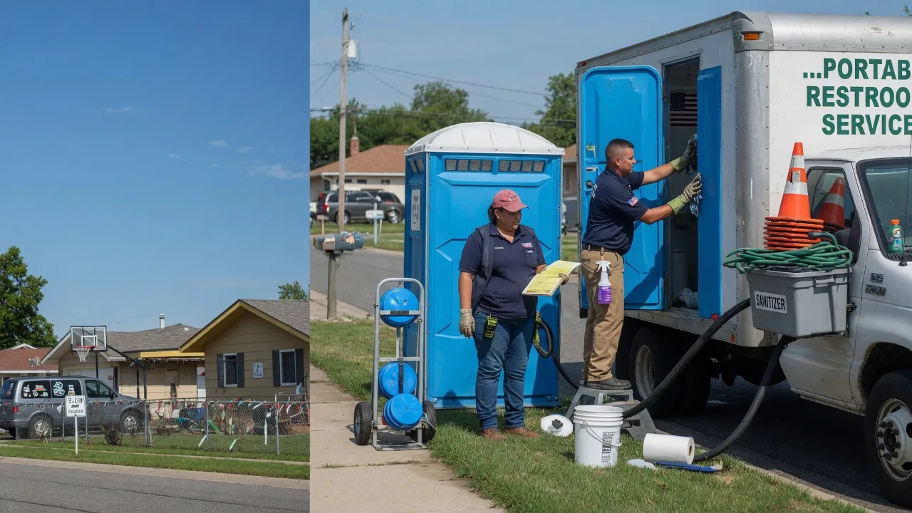Portable Toilet Rental in Bathgate, ND near me